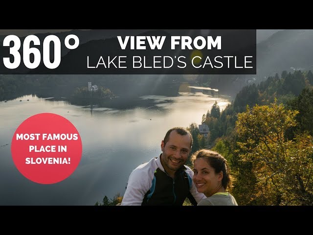 360 degree video - View from Lake Bled's Castle