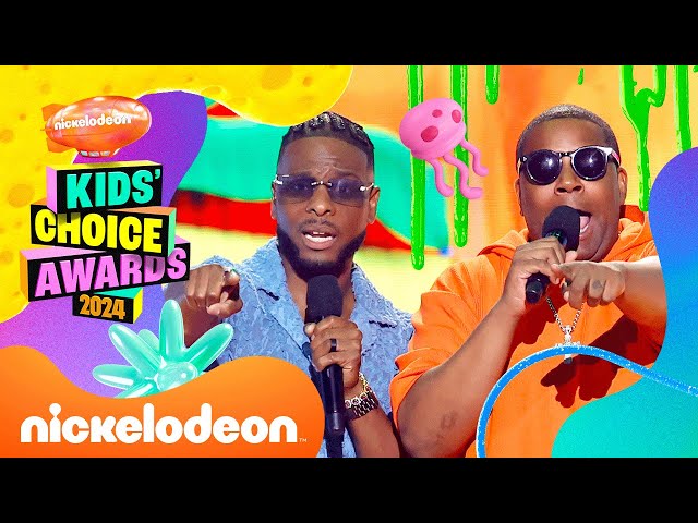 Kenan & Kel Present the Favorite Villain Award w/ Jack Black! | Kids' Choice Awards 2024