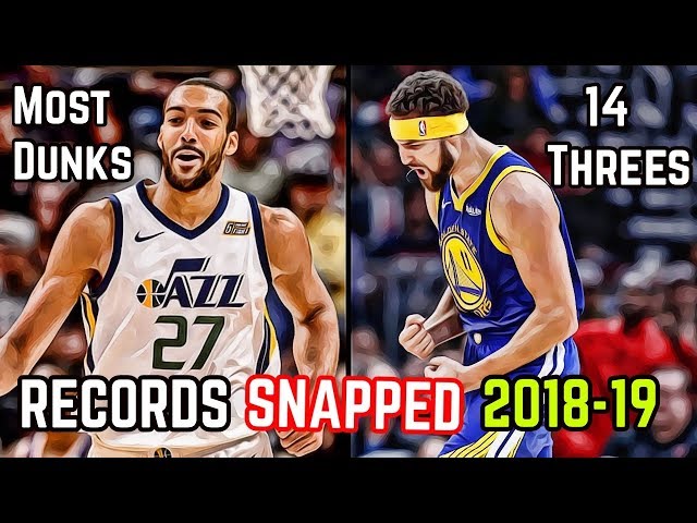 10 NBA Records BROKEN In The 2018-19 Season