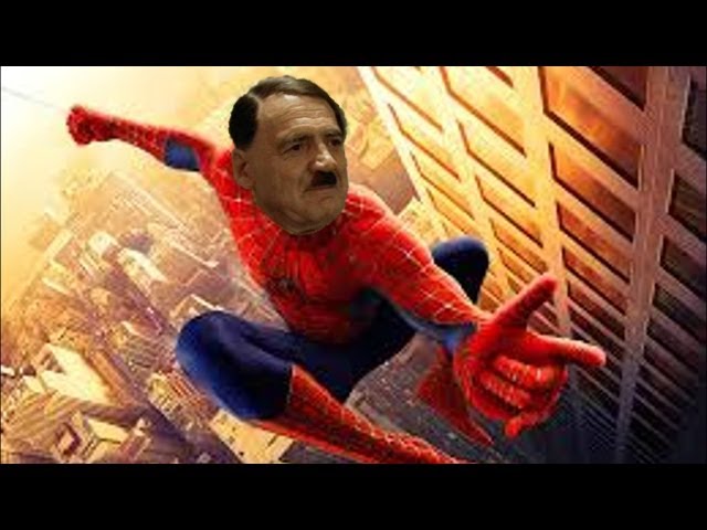 Hitler becomes Spiderman