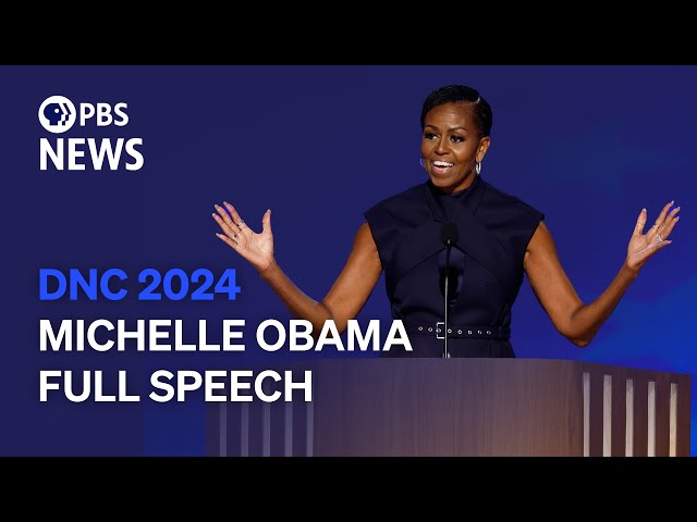 WATCH: Michelle Obama speaks at 2024 Democratic National Convention | 2024 DNC Night 2