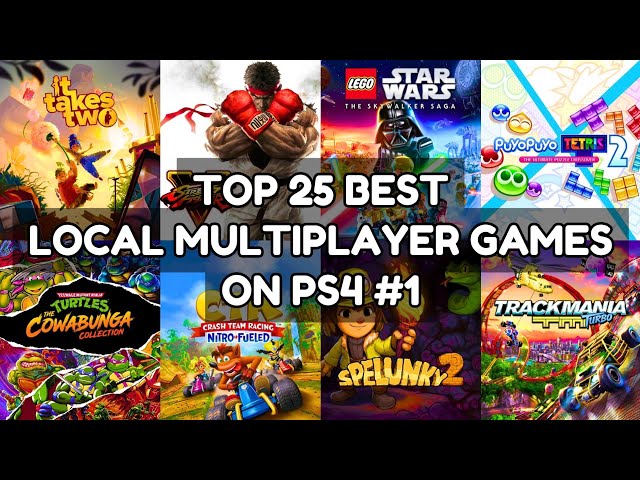 Top 25 Best Local Multiplayer Games On PS4 | 2023 | Part 1