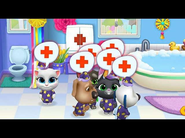 tom and friends2, playing tom with his friends , while playing they need to heal themselves!!!✨🩹💊🩺