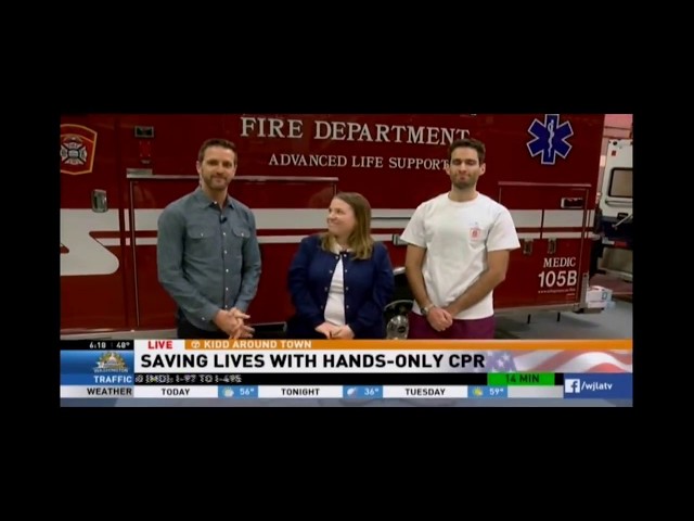 VHC Teaches Hands-Only CPR: WJLA Interview