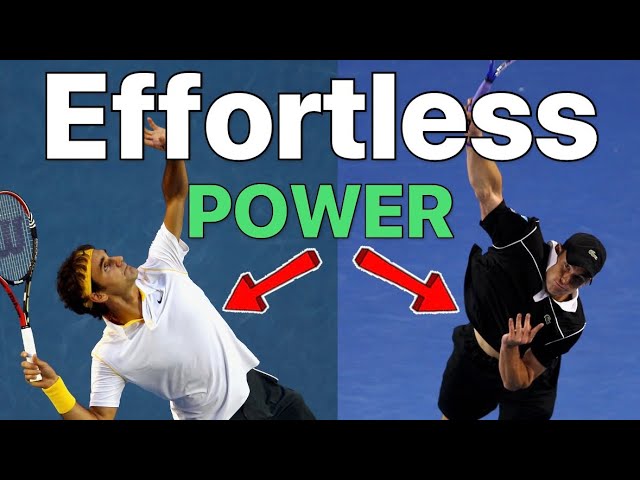 Tennis Serve POWER Tips: How to Hit an Effortless, Fast Serve Like the Pros