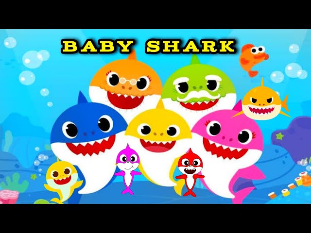 Tiny Ocean Tunes: Adventures with Baby Shark Junior || Baby Shark's Rhymes Bubble and Beats #kids