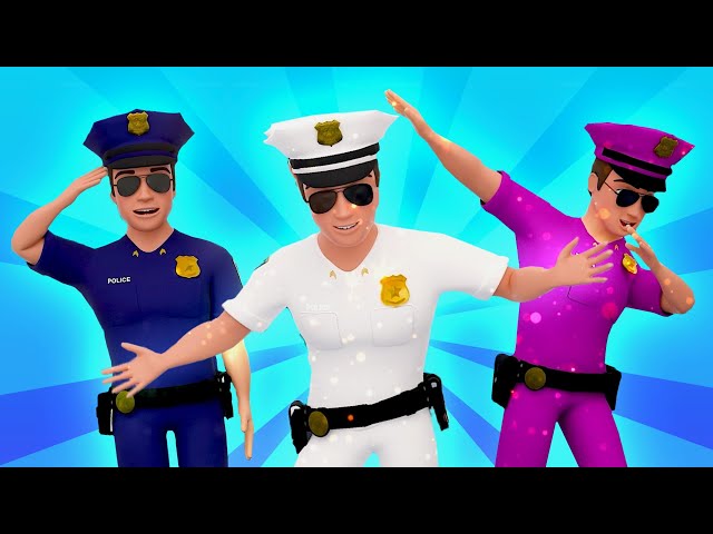 Police Lost Color | Police Lost Siren | More Nursery Rhymes