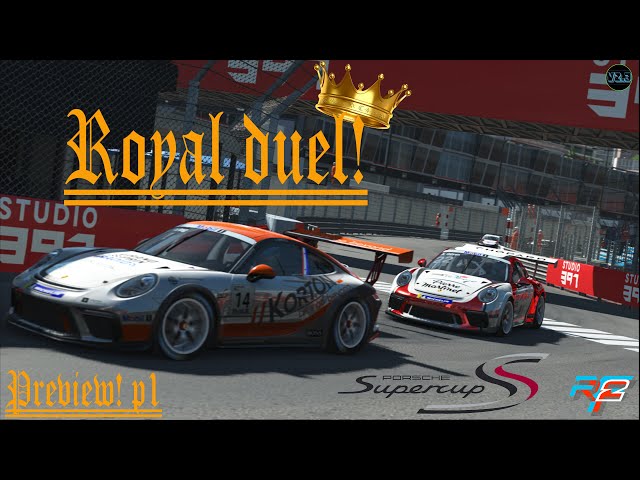 Augmented Reality [Nxt Lvl SimVRacing] Preview [Porsche GT3 Cup Car @ Monaco] rFactor2 / SimRacing