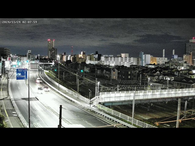 【Live】鉄道ライブカメラ2　横浜市　JR　国道1号線　渋滞情報　お天気カメラ　H.view