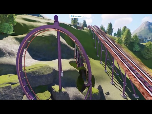 ShadowFang Dive Coaster: Custom Build Planet Coaster 2 #planetcoaster2 #custombuild #themepark