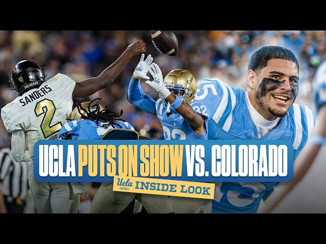 UCLA Bruins put on a show, SHUT DOWN Colorado Buffaloes • 2023 Season Win 6