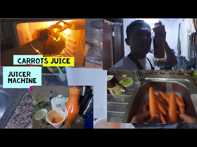 Carrots Juice@AtanVlog