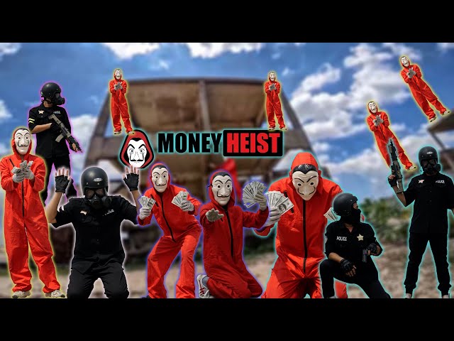 PARKOUR MONEY HEIST vs POLICE 26  ( bella ciao remix ) POV chese