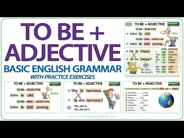 To Be + Adjective - Basic English Grammar Lesson