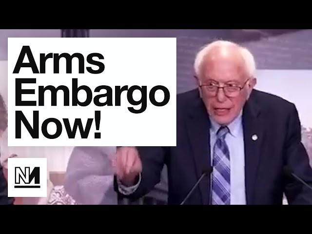 Bernie Wants To Block Israel Arms Sales