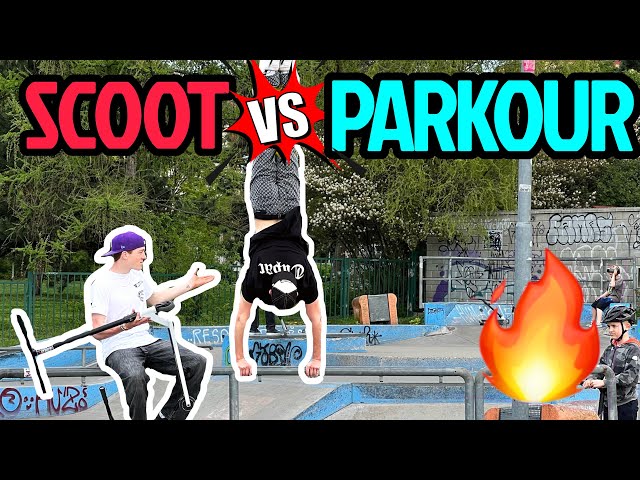 KOLOBĚŽKA VS PARKOUR!