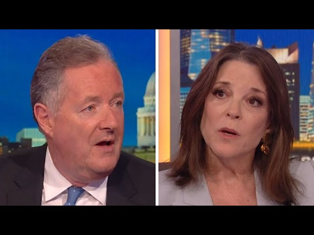 Piers Morgan Debates Gender Identity With US Politician Marianne Williamson