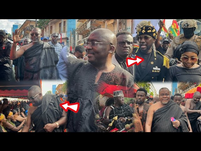 Breaking‼️ NPP’s Bawumia & NAPO clashed 😳with Cheddar at OTUMFUO’s AKYEMPIMHENE Funeral in Kumasi🔥