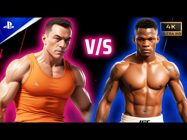 Israel Adesanya Takes On Jean Claude Van Damme In EPIC UFC 5 Showdown!