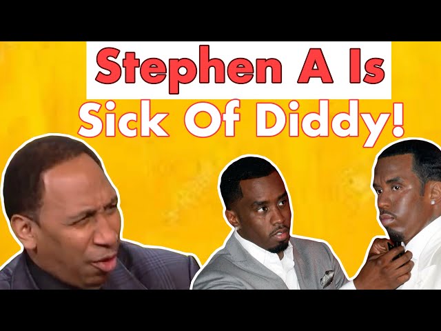 Stephen A Smith ATTACKS Diddy Again!        #stephenasmith #diddy