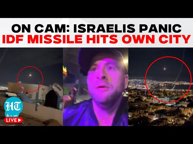 Live: Israeli Missile Strikes Own Eilat City; Panic Erupts Over Another IDF Malfunction | Iran