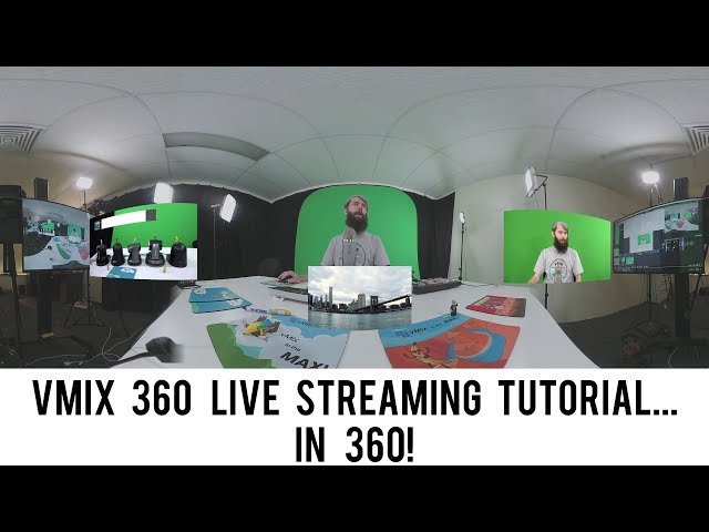 360 live streaming with vMix- The Production