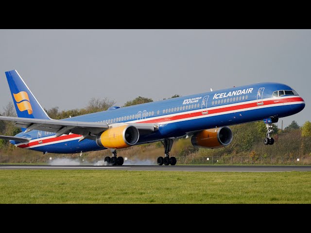 Icelandair Retires 757-300 Fleet | Last Visits To Manchester Airport