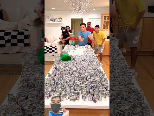 Money Table Challenge!! 😂 #shorts #challenge #games @AdiFishman