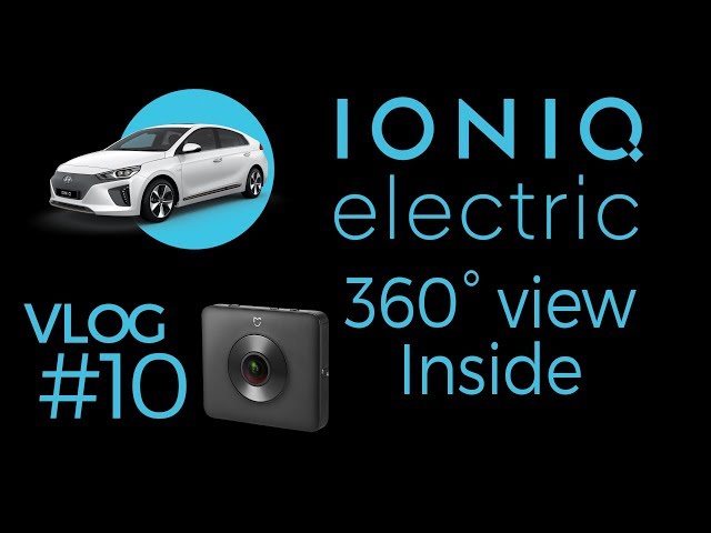 360 camera view inside the Hyundai Ioniq