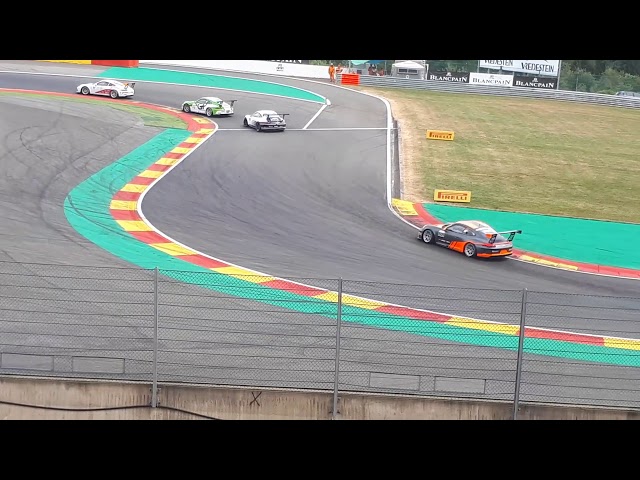 24H Spa 2018 - Porsche GT3 Challenge Benelux - CRASH + ACTION