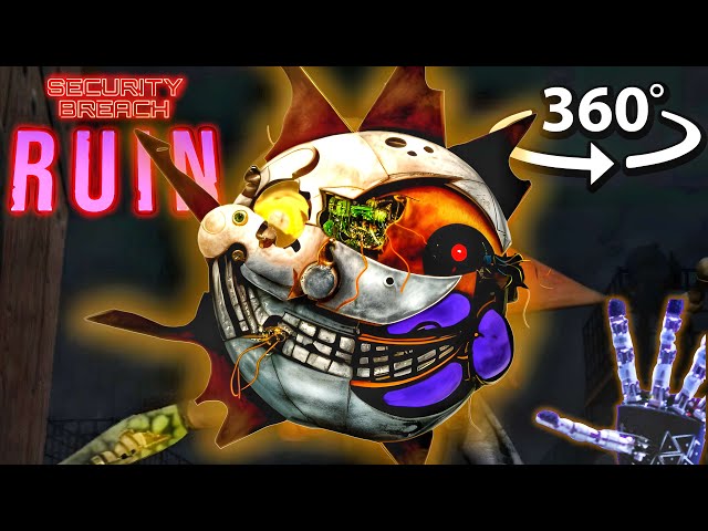 360° Sun and Moon TRANSFORMS! Eclipse Needs our HELP!? FNAF RUIN DLC in VR