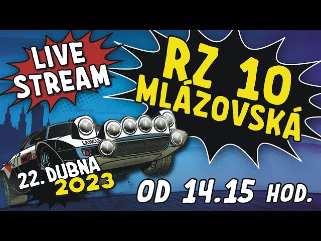 HISTORIC VLTAVA RALLYE 2023 - RZ 10 MLÁZOVSKÁ