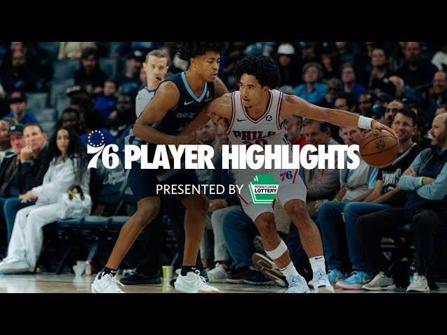 Player Highlights: Jared McCain at Memphis Grizzlies | 11.20.24