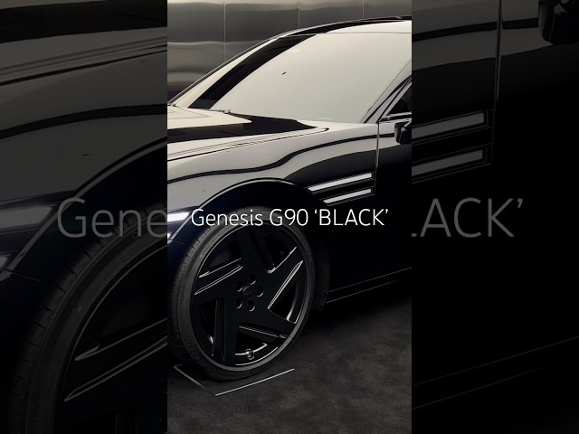 The Genesis G90 'Black' | Part 9 #genesisg90black