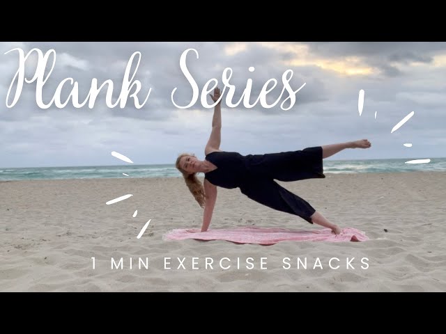 Plank Series - 6 Variations - 1 Min Exercise Snack