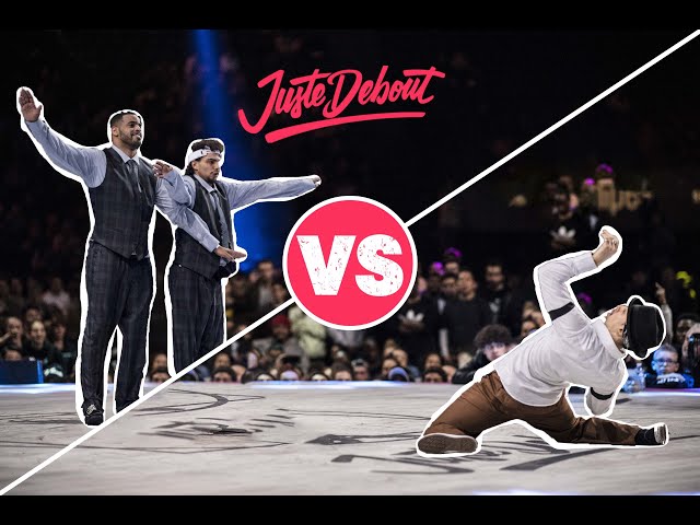 Juste Debout Popping Final 2018: Ness & Poppin C vs. Greenteck & Nelson