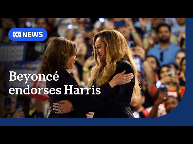 Beyoncé endorses Kamala Harris as candidates descend on Texas | ABC NEWS