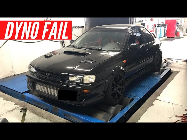 Subaru Impreza GC8 Dyno Tune Disaster