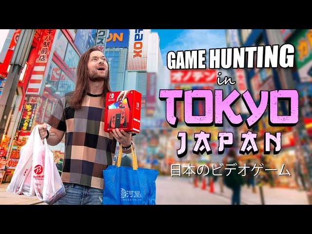 Nintendo Switch HUNTING in JAPAN, AGAIN! (Tokyo, Akihabara, Nakano)