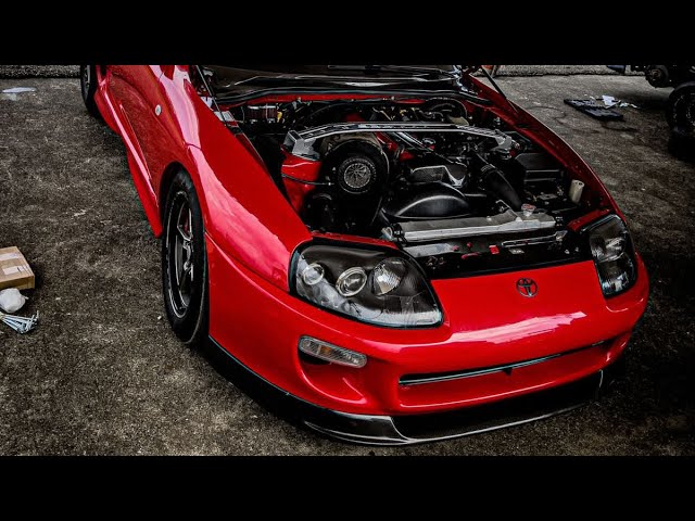 Supra MK4 world record 6 speed stock internal  (360 video)