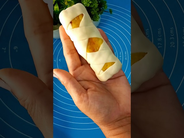 Unique Easy Way Folding Potato Roll || #shorts #viralvideo #trending