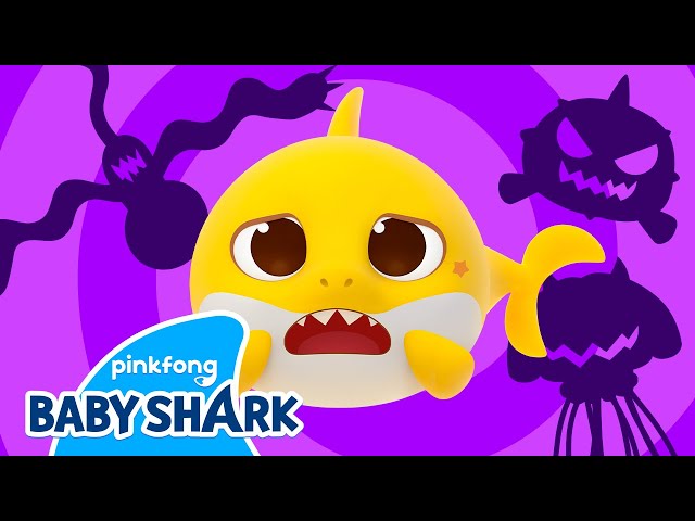 Spooky Sea Monster | Baby Shark Sing Along | +Spooky Songs for Kids | Baby Shark Official