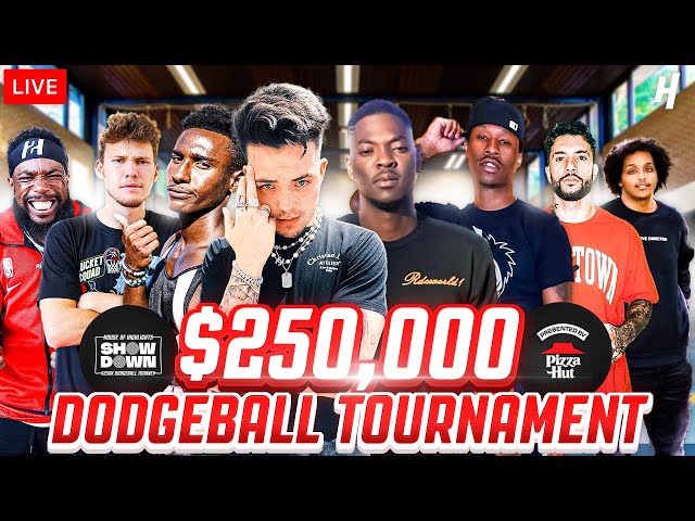 $250,000 Dodgeball Tournament! Ft @FaZeClan  @RDCworld1  @2HYPEhouse  @AMPEXCLUSIVE  I HoH Showdown!