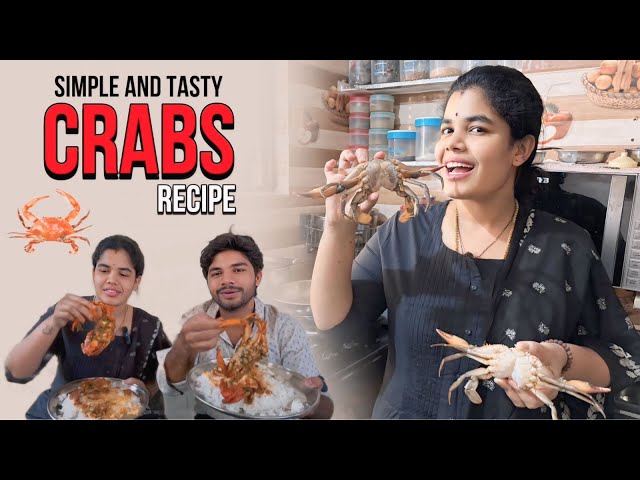 Simple and tasty crab curry// easy crab recipe// tasty crab curry// #vlog #vlogs #viralvideo #video