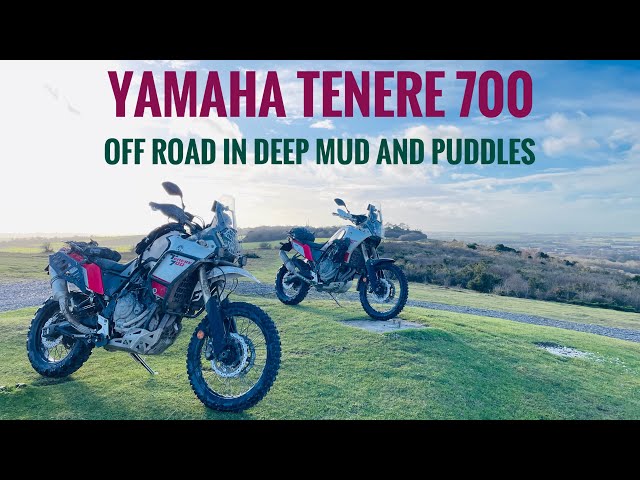 Yamaha Tenere 700: Off road in the mud, puddles & gravel