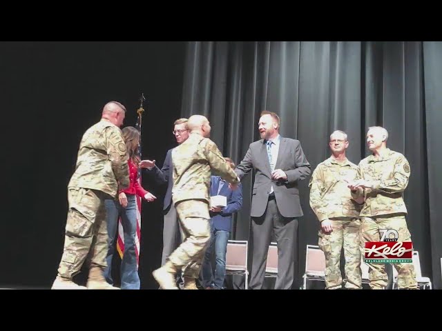 South Dakota National Guard come home