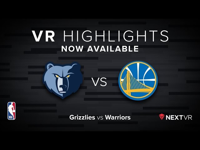 NBA in VR - Grizzlies vs Warriors VR Preview | NextVR