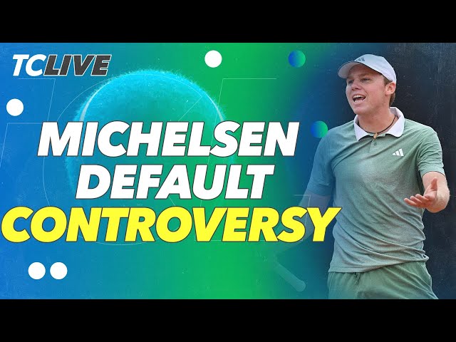 Alex Michelsen Hits Spectator with Ball, Not Defaulted | Tennis Channel Live