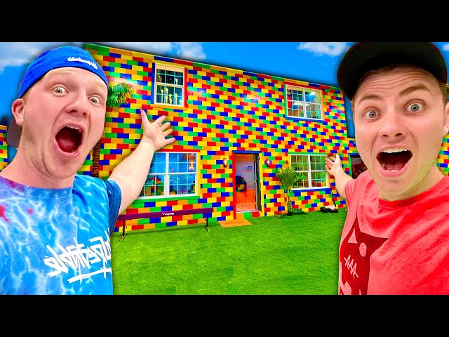 World's Biggest LEGO House Tour (Unspeakable)!!