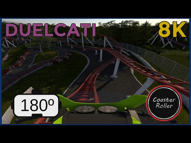 8K 180 VR DUELCATI Roller Coaster by Jack Kelly